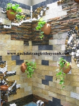Đá tự nhiên trang trí quán cafe