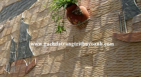 Đá tự nhiên trang trí quán cafe