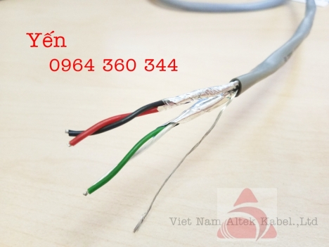 Cáp tín hiệu vặn xoắn 1Pair/2Pair/3Pair/4Pair Altek Kabel chính hãng