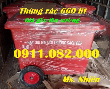 Chuyên cung cấp thùng rác 2 ngăn, 3 ngăn giá tốt- thùng rác 120L 240L giá rẻ- lh 0911082000