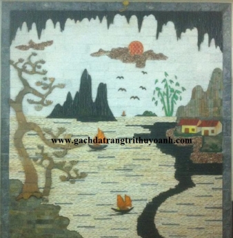 Đá tự nhiên trang trí quán cafe
