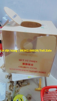 Sản xuất thùng, hòm phiếu mica kích thước có sẵn