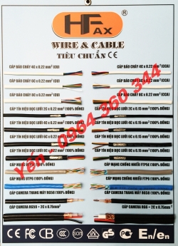 cáp điều khiển Altek Kabel SH-500 6x0.5mm, 6x0.75mm, 6x1.0mm, 6x1.5mm chống nhiễu