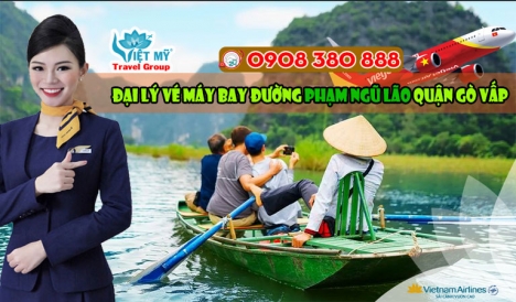 Đại lý vé máy bay đường Phạm Ngũ Lão quận Gò Vấp