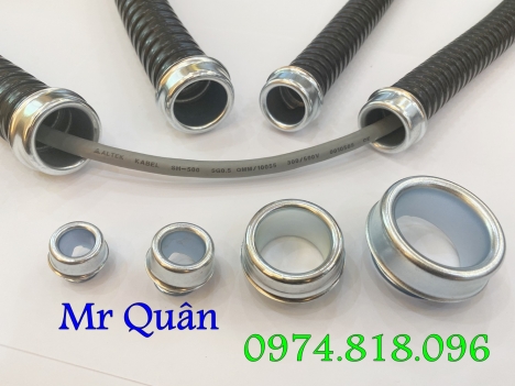 Đầu bịt chống xước ống ruột gà lõi thép