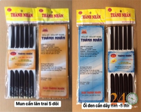 Đũa Gỗ Cao Cấp Thành Nhân - Đũa Gỗ Giá Rẻ , Đũa Dừa Giá Rẻ tpHCM