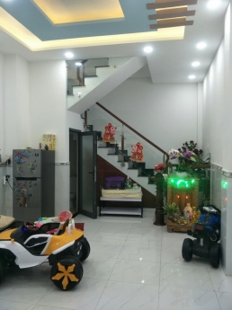 Nhà Phố Đẹp 3 Lầu Mặt Tiền Hẻm 3m Huỳnh Tấn Phát, Phường Phú Thuận, Quận 7
