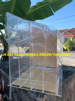 Sản phẩm thùng tipbox mica giá rẻ, có sẵn hàng tại Hà Nội