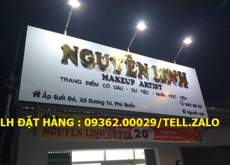 Một số loại sản phẩm biển quảng cáo được gia công tại Hà Nội