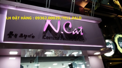 Một số loại sản phẩm biển quảng cáo được gia công tại Hà Nội