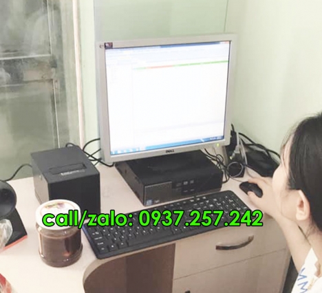 Máy tính tiền in bill cho cửa hàng, tạp hóa tại Cần Thơ, An Giang