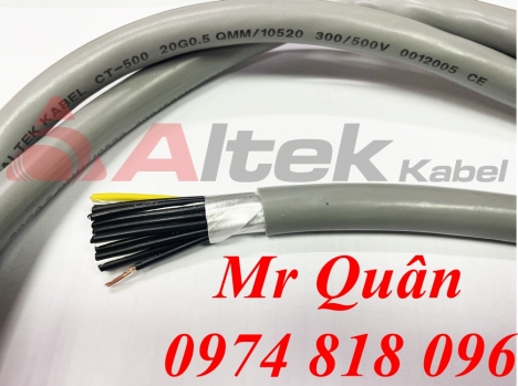 Dây điện, Cáp điều khiển lõi mềm Cu/Pvc/Pvc