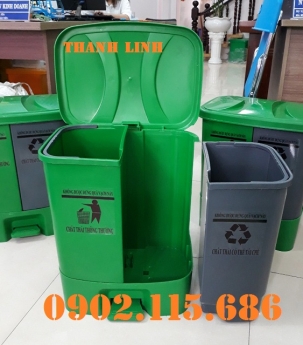 Thùng rác y tế 10l, thùng rác y tế 15l, thùng rác y tế 20l, thùng rác y tế 25l, thùng rác đạp chân