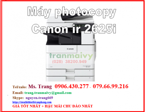 máy photocopy Canon 2625i giá siêu cực tốt + hậu mãi chu đáo