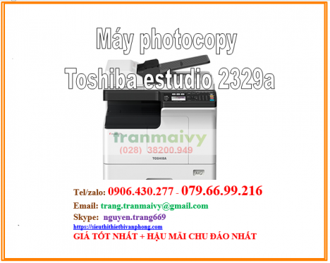 Máy photocopy Toshiba estudio 2329a giá cực siêu tốt