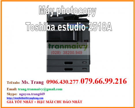 máy photocopy cao cấp Toshiba estudio 2518a giá tốt nhất hcm