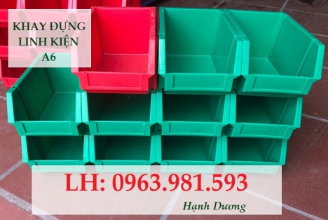 Kệ dụng cụ A6, khay nhựa xếp chồng, khay nhựa đựng dụng cụ