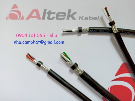 Altek Kabel Cáp tín hiệu RS485 chống nhiễu al foil + shield