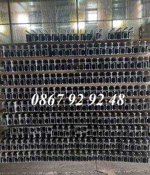 Thanh rail nhôm 26x50 - kẹp biên - kẹp giữa