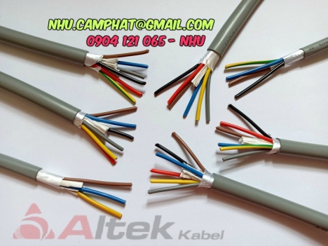 Cáp điều khiển SH 10105 Altek Kabel chống nhiễu