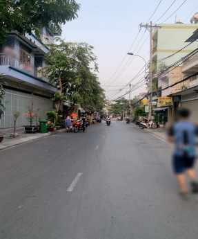 Hàng Hiếm - Nhà 2 Lầu ST Mặt Tiền Đường Số Lý Phục Man, P.Bình Thuận, Quận 7