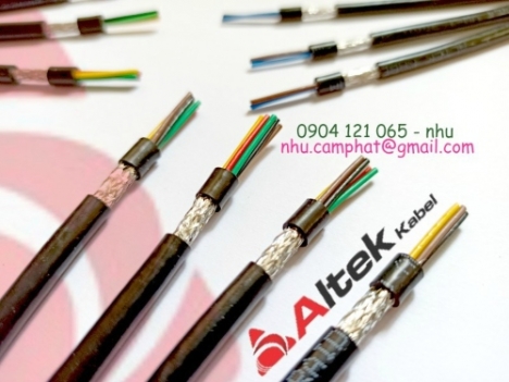 Cáp tín hiệu 4 lõi x 0.22mm chống nhiễu al foil + shield