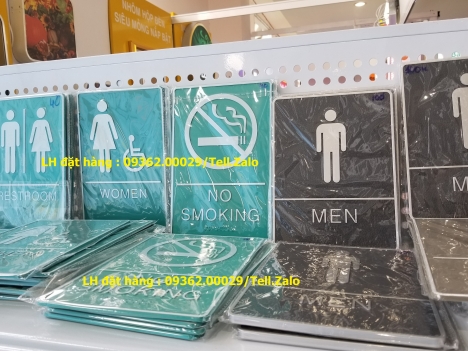 Xưởng sản xuất biển No smoking, biển báo cấm hút thuốc mica, inox giá – Làm biển văn phòng