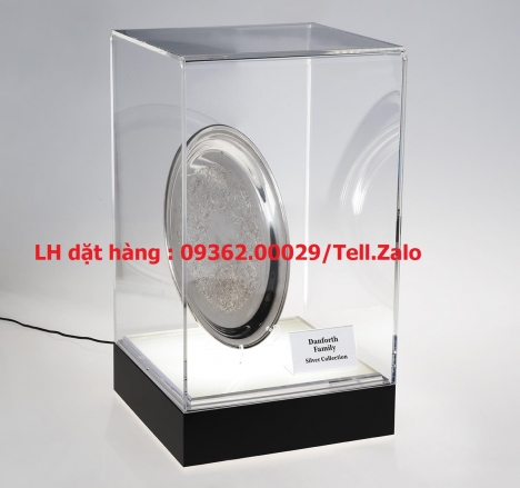 Hộp trưng bày mô hình bằng chất liệu mica sản xuất kích thước theo yêu cầu