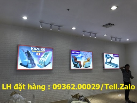Nhận làm biển hộp đèn siêu mỏng mica với số lượng theo yêu cầu