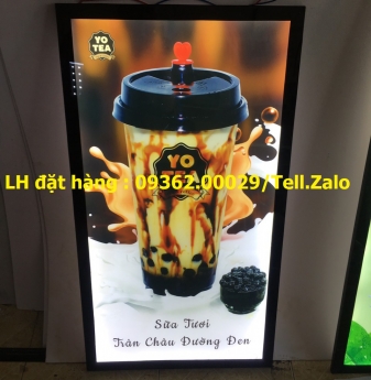 Nhận làm biển hộp đèn siêu mỏng mica với số lượng theo yêu cầu