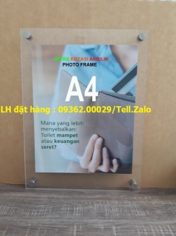 Khung poster treo tường giá tốt- Chuyên cung cấp khung tranh mica