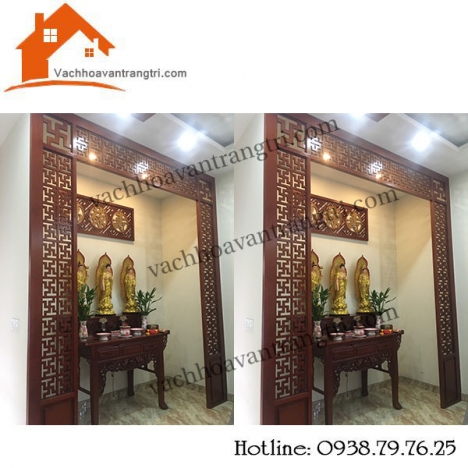 Đơn vị thiết kế phòng thờ đẹp cổ điển tại Quận 12