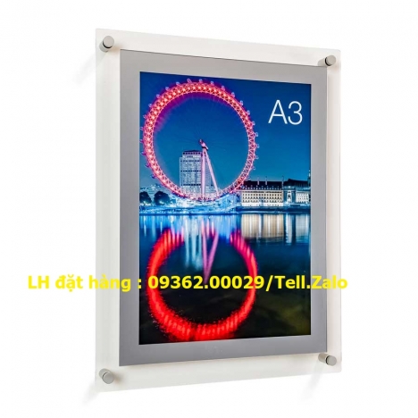 Khung poster treo tường giá tốt- Chuyên cung cấp khung tranh mica