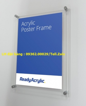 Khung poster treo tường giá tốt- Chuyên cung cấp khung tranh mica