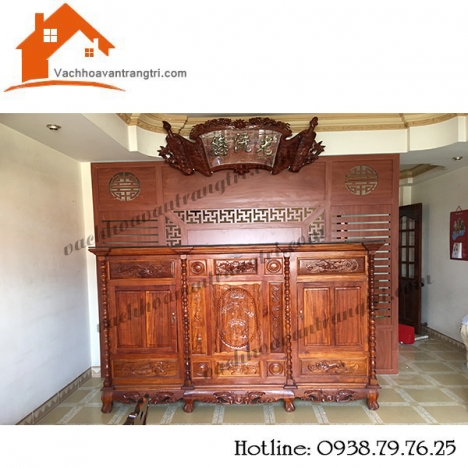 Đơn vị thiết kế phòng thờ đẹp cổ điển tại Quận 12