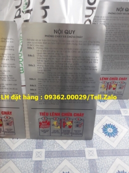 CHuyên sản xuất biển nội quy giá tốt , đặt hàng lấy nhanh