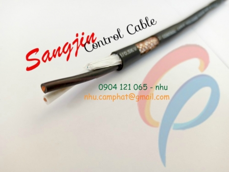 Cáp điều khiển Sangjin loại 1 có lưới chống nhiễu