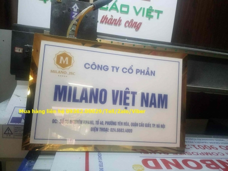 Làm biển công ty lấy ngay sản phẩm chất lượng mẫu mã tốt