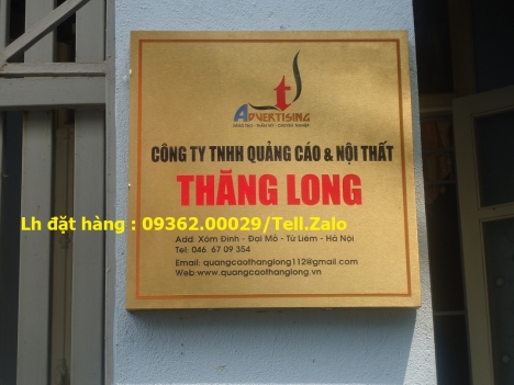 Làm biển công ty lấy ngay sản phẩm chất lượng mẫu mã tốt