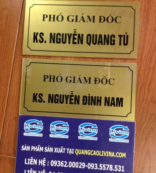 Làm biển công ty lấy ngay sản phẩm chất lượng mẫu mã tốt