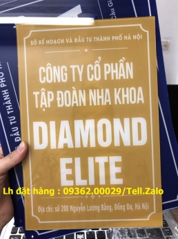 Làm biển công ty lấy ngay sản phẩm chất lượng mẫu mã tốt