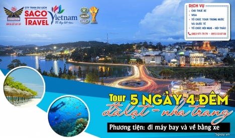 Tour đà lạt khuyến mãi 2021 | saco travel