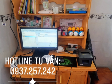 Lắp đặt máy tính tiền cho cửa hàng thuốc thực vật tại Hà Nội, Bắc Giang