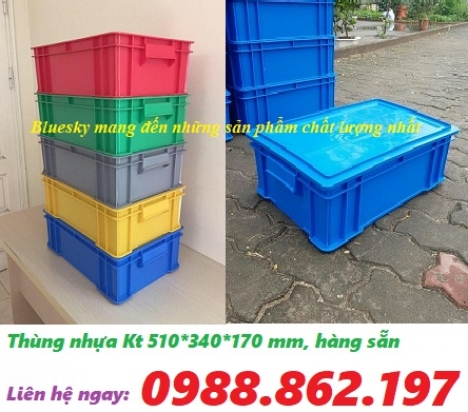 Hộp nhựa đặc B4 giá rẻ, Thùng nhựa đặc B4, sóng nhựa bít b4