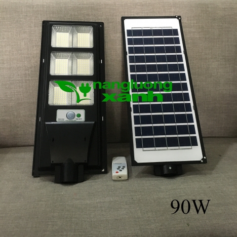 Đèn đường năng lượng mặt trời liền thể 90W