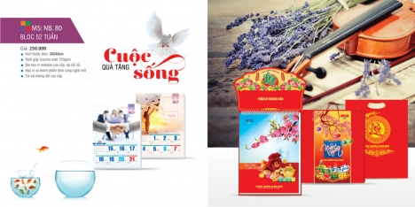 Công ty in lịch tết giá rẻ | in lịch tết 2022