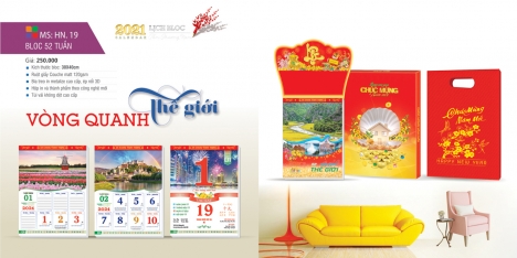 Công ty in lịch tết giá rẻ | in lịch tết 2022