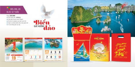 Công ty in lịch tết giá rẻ | in lịch tết 2022