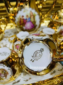 Giao lưu bộ khay trà hàng Anh cao cấp