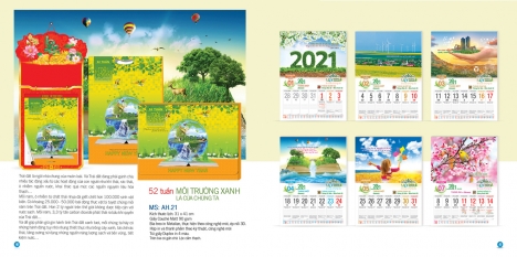 Công ty in lịch tết giá rẻ | in lịch tết 2022